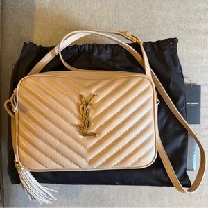 Yves Saint Laurent Beige Crossbody Bag